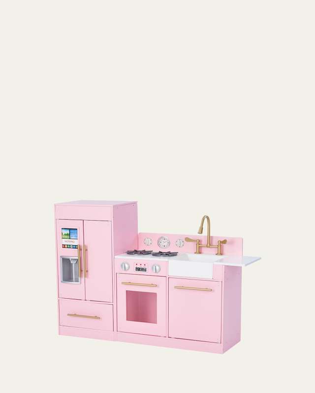 Teamson Kids Little Chef Charlotte Modular Wooden Play Kitchen